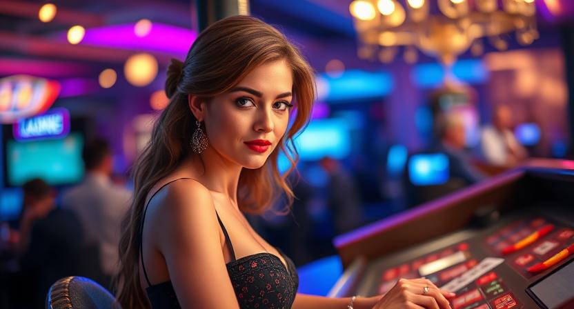 Immersive lounge-style interface of 55BD casino